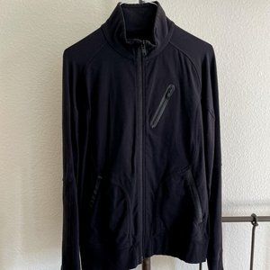 Lululemon Men's Large Black Trainer Track Jacket